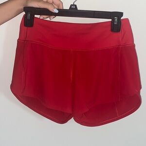 Red Hotty Hot Shorts